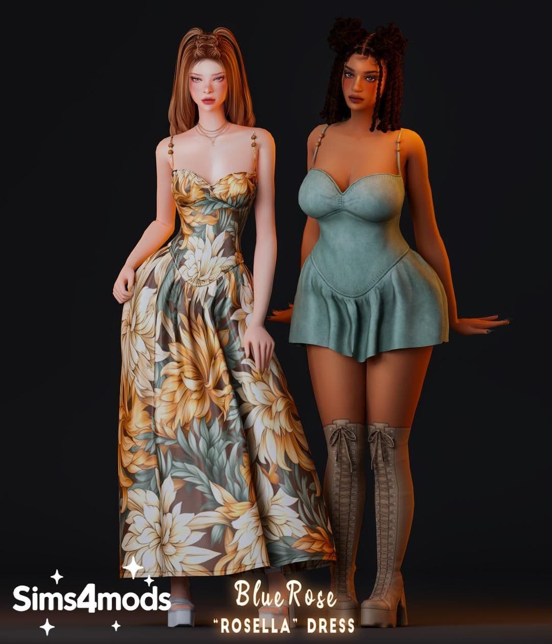Скриншот мода Сет платьев Rosella Set